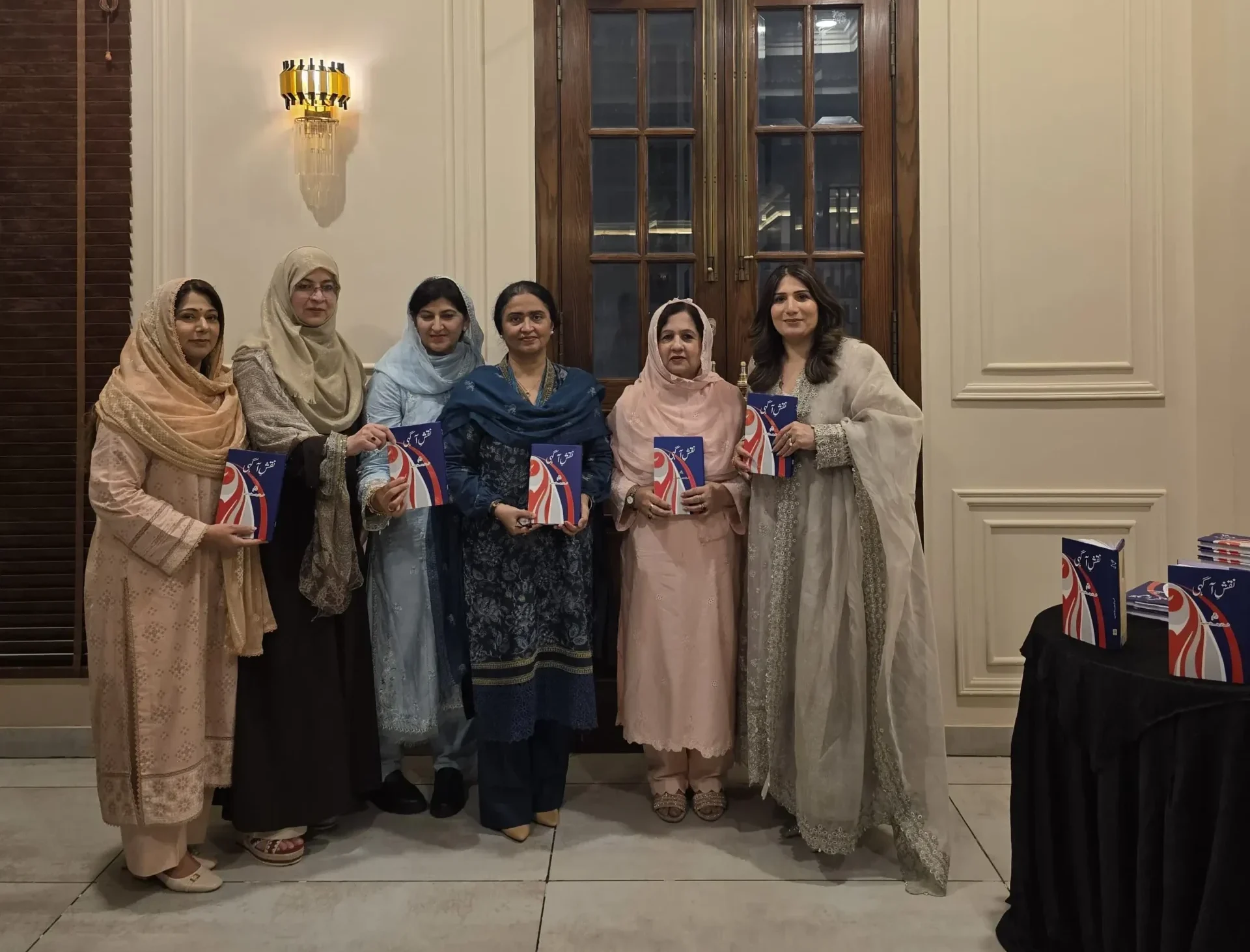 بہاول جمخانہ بہاولپور میں "نقشِ آگہی" کی تقریبِ رونمائی اور مصنفہ کے اعزاز میں منعقدہ عشائیے کی جھلک
