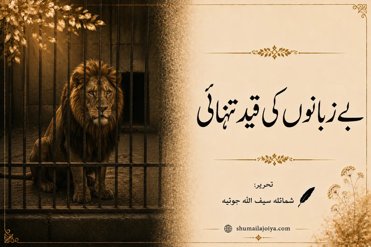 بے زبانوں کی قیدِ تنہائی
