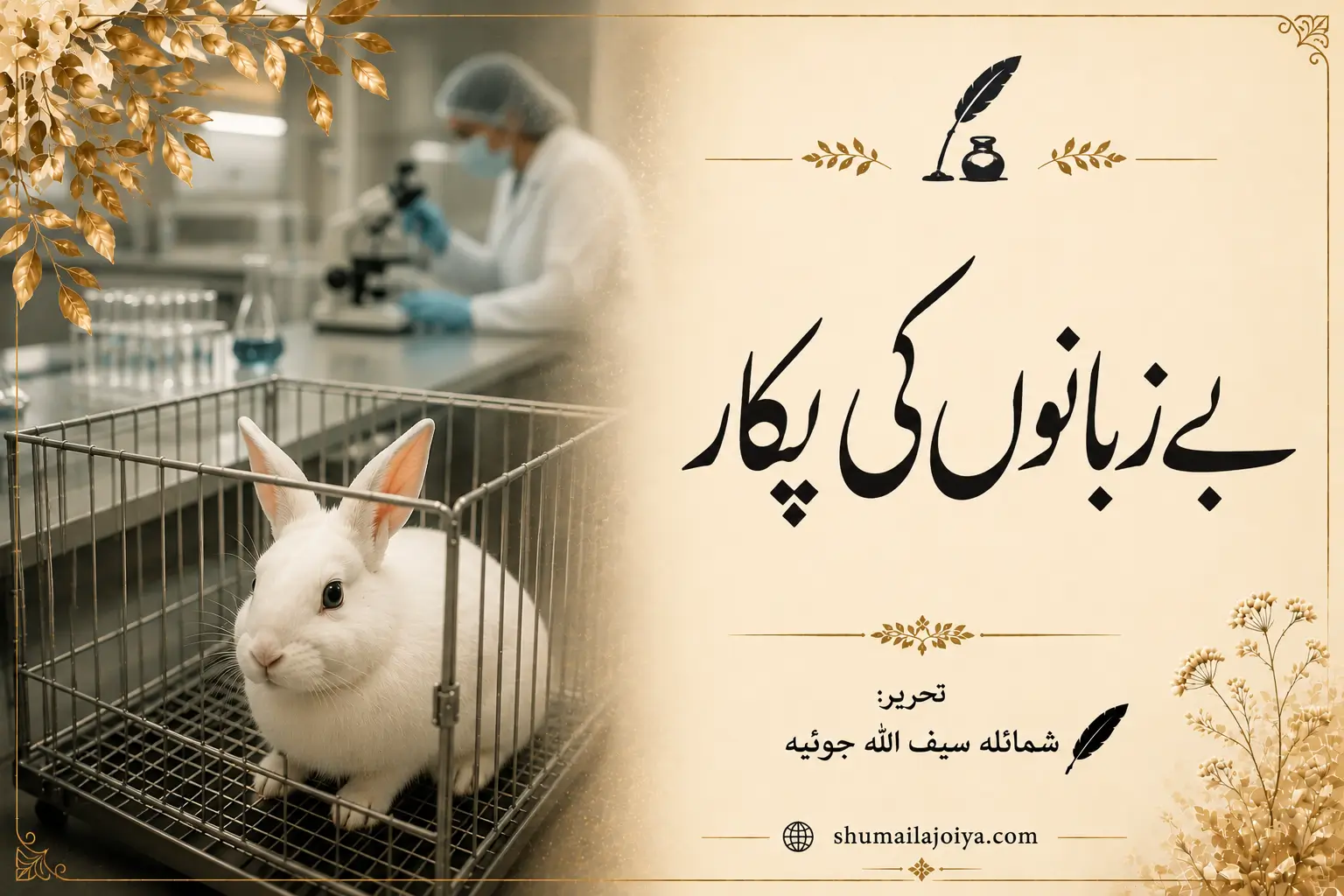 بے زبانوں کی پکار : سسکتی زندگی اور ہماری ذمہ داری